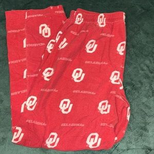 Oklahoma Sooners Men’s Pajama Bottoms- Large